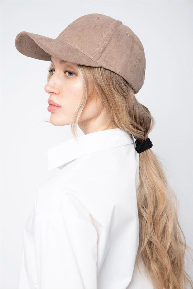 Lily Cap Suede 21-04 - Taupe