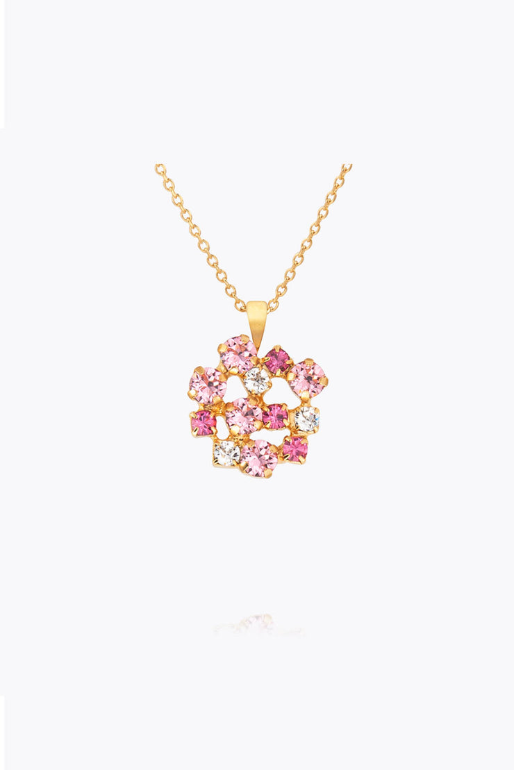 Kassandra Necklace Gold - Pink Combo