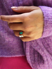 Baguette Ring - Emerald