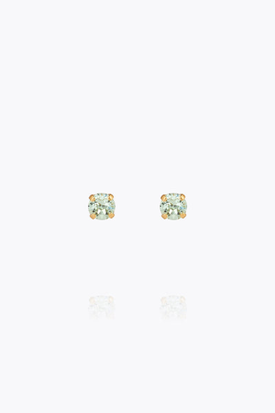 Mini Stud Earrings - Chrysolite